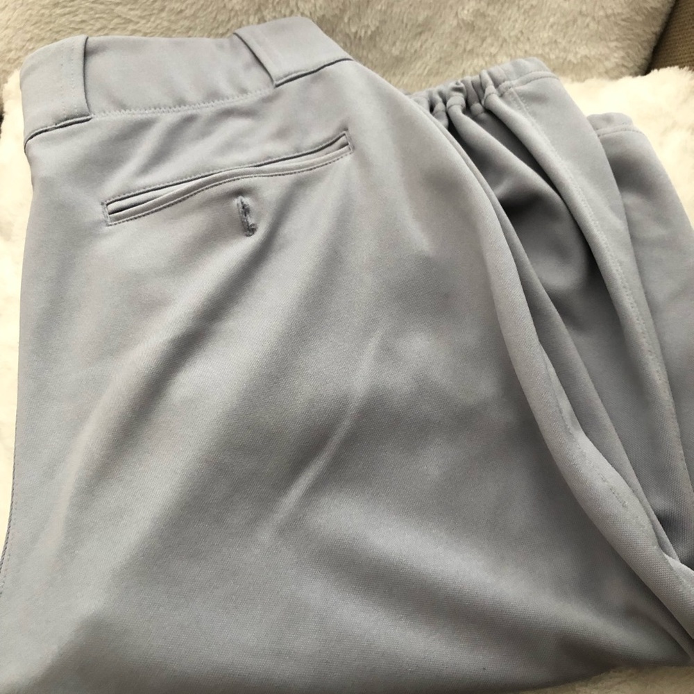 Men's Majestic Light Gray  Baseball’s knicker Pants Medium